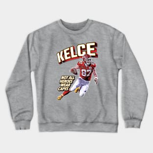 Travis Kelce Superhero Crewneck Sweatshirt